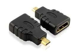 Adapter HDMI gniazdo - wtyk mikro HDMI typ D C47